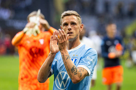 under fotbollsmatchen i Allsvenskan mellan AIK och Malmö FF