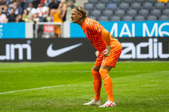 Malmö FFs målvakt Johan Dahlin