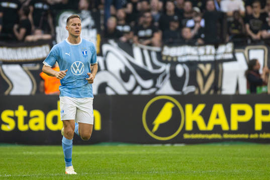 Malmö FFs Niklas Moisander deppar