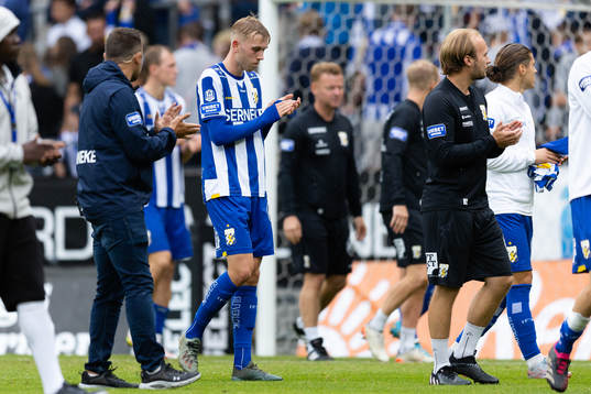 IFK Göteborgs Elias Hagen deppar