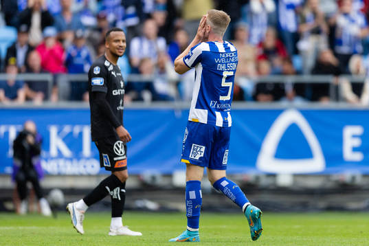 IFK Göteborgs Sebastian Ohlsson deppar