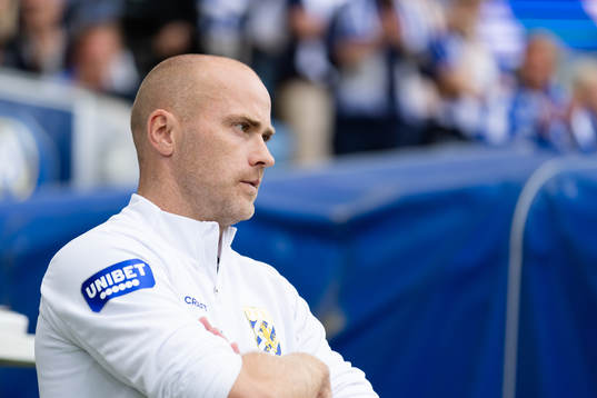 IFK Göteborgs tränare Jens Berthel Askou innan