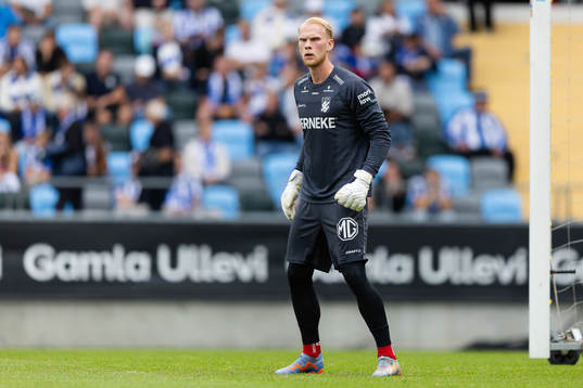 IFK Göteborgs målvakt Pontus Dahlberg innan