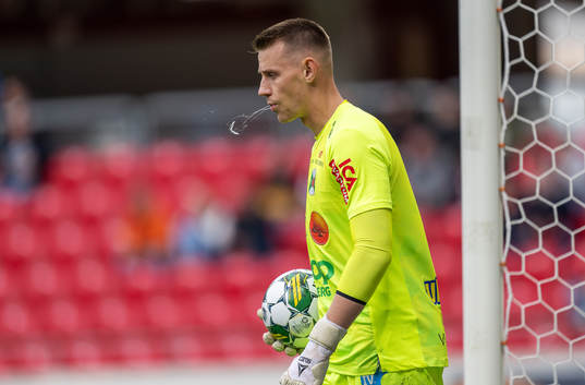 Varbergs målvakt David Olsson