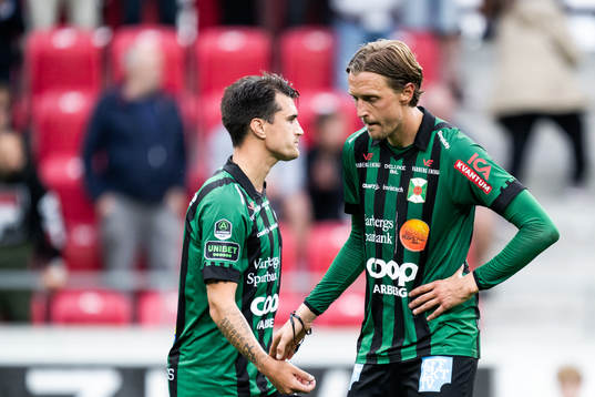 Varbergs Jon Birkfeldt och Joakim Lindner deppar