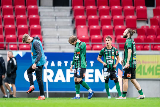Varbergs spelare deppar