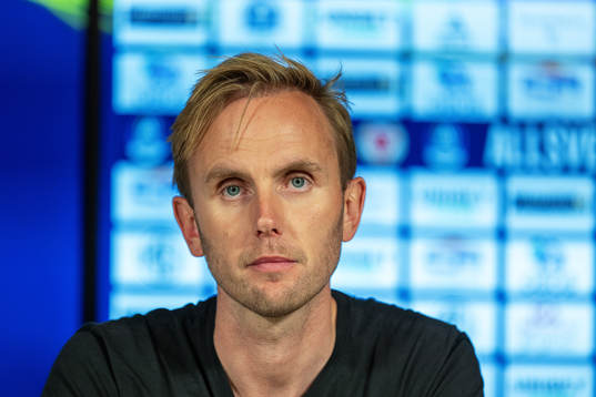 Kalmars tränare Henrik Jensen
