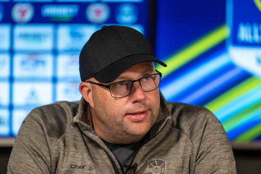 Varbergs tränare Martin Skogman