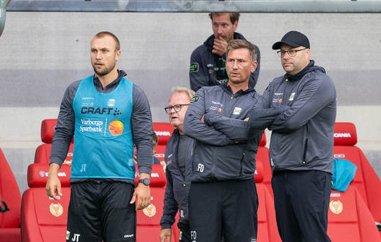Varbergs tränare Martin Skogman