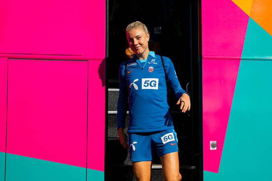 Sophie Román Haug of the Norwegian women’s national