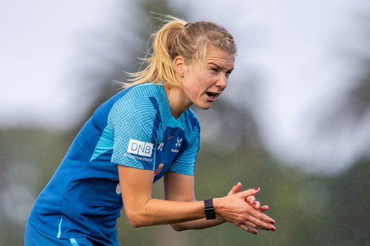 Ada Hegerberg of the Norwegian women’s national football