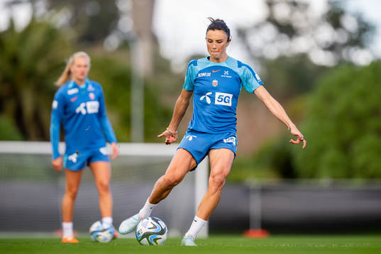 Ingrid Syrstad Engen of the Norwegian women’s national