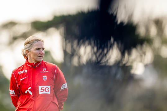 Hege Riise, head coach of the Norwegian women’s national