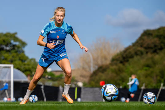 Ada Hegerberg of the Norwegian women’s national football