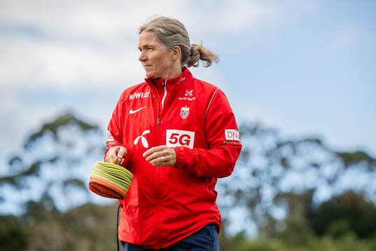 Hege Riise, head coach of the Norwegian women’s national