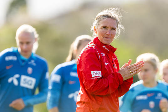 Hege Riise, head coach of the Norwegian women’s national