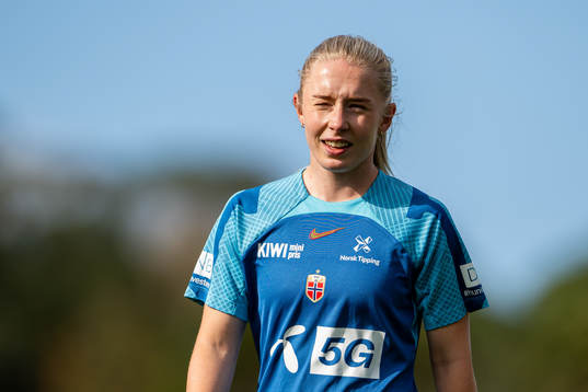 Thea Bjelde of the Norwegian women’s national football