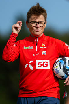 Monica Knudsen, assistant coach of the Norwegian women’s