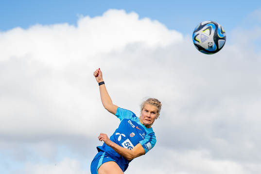 Ada Hegerberg of the Norwegian women’s national football