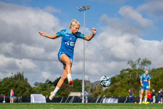 Sophie Román Haug of the Norwegian women’s national