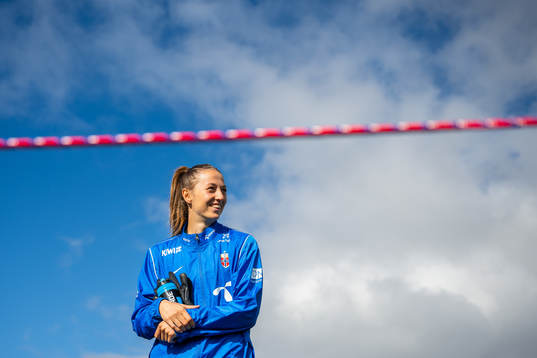 Goalkeeper Cecilie Fiskerstrand of the Norwegian women’s