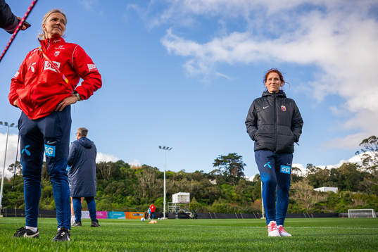 Hege Riise, head coach of the Norwegian women’s national