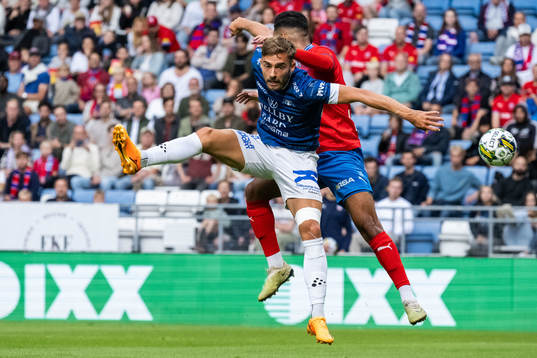 Trelleborgs Felix Hörberg och Helsingborgs Amin Al-Hamawi