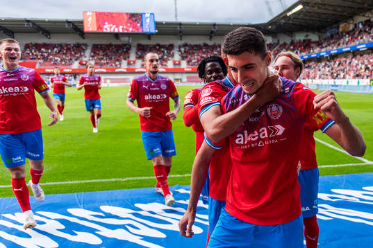 Helsingborgs Amar Muhsin jublar
