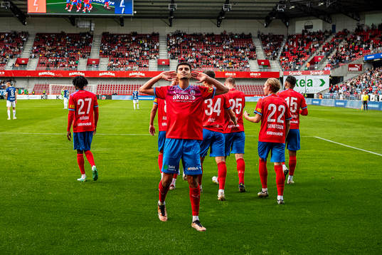 Helsingborgs Amar Muhsin jublar