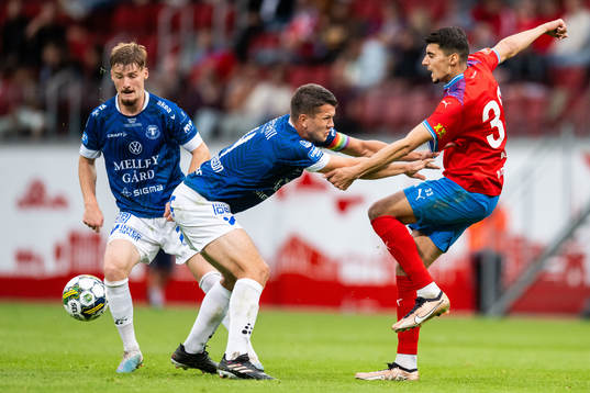 Trelleborgs Markus Björkqvist, Mattias Andersson och