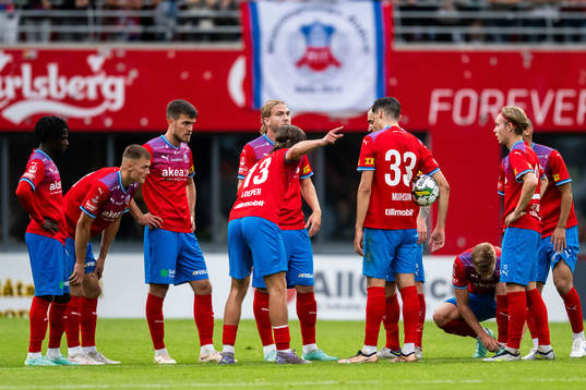 Helsingborgs spelare deppar