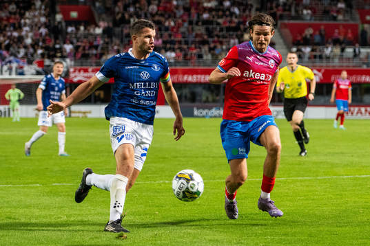 Trelleborgs Mattias Andersson och Helsingborgs Wilhelm