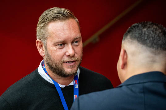 Helsingborgs klubbchef Joel Sandborg
