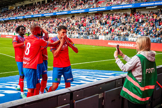 Helsingborgs Amar Muhsin jublar