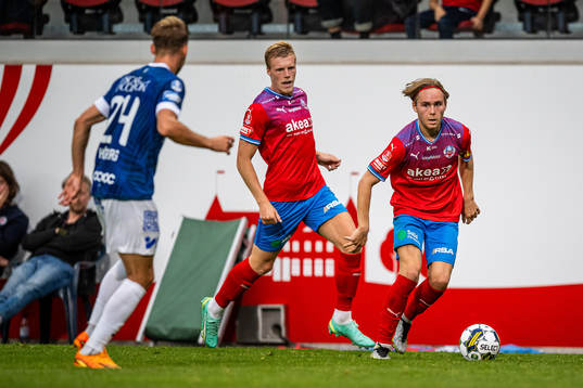 Helsingborgs Emil Hellman och Simon Bengtsson