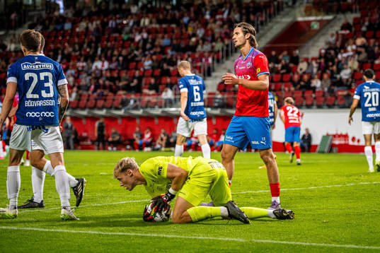 Helsingborgs Wilhelm Loeper deppar