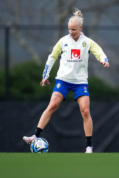 Caroline Seger of the Swedish women's national football