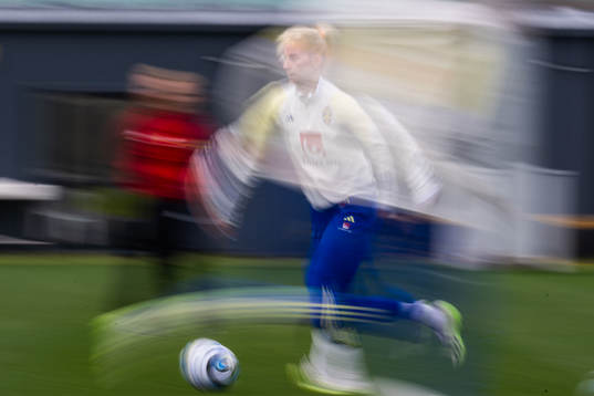 Sofia Jakobsson of the Swedish women's national football