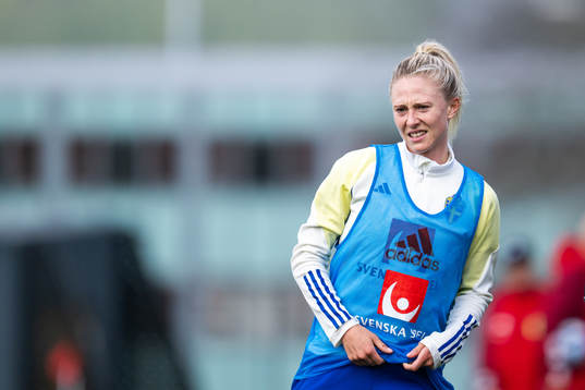 Rebecka Blomqvist of the Swedish women's national football