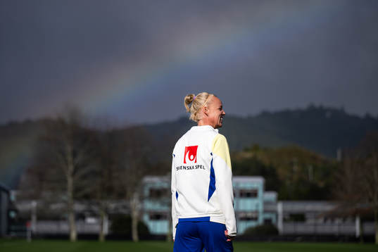Caroline Seger of the Swedish women's national football