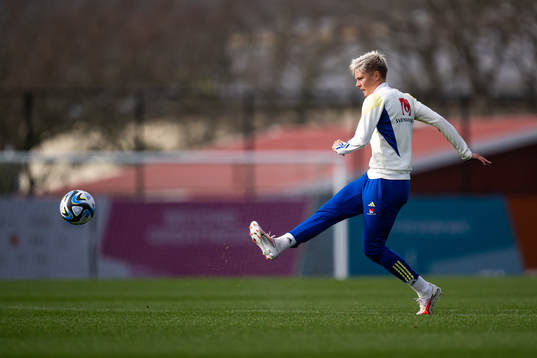 Lina Hurtig of the Swedish women's national football team