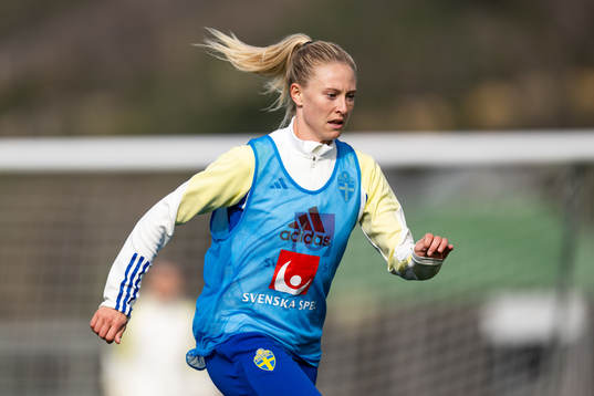 Rebecka Blomqvist of the Swedish women's national football