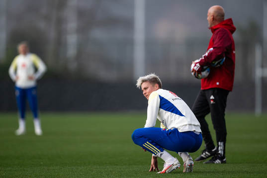 Lina Hurtig of the Swedish women's national football team