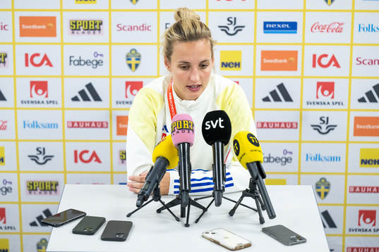 Nathalie Björn of the Swedish women's national football