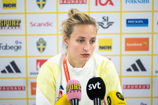 Nathalie Björn of the Swedish women's national football