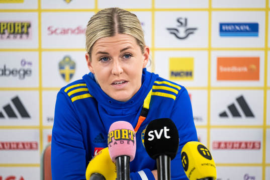 Olivia Schough of the Swedish women's national football