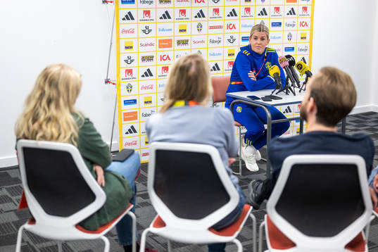 Olivia Schough of the Swedish women's national football