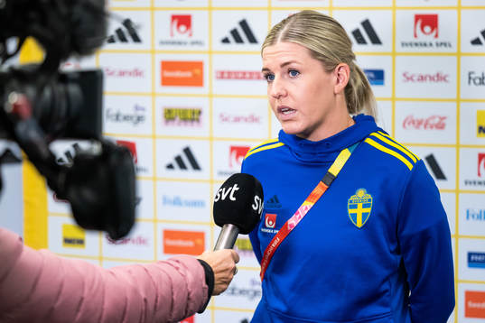 Olivia Schough of the Swedish women's national football