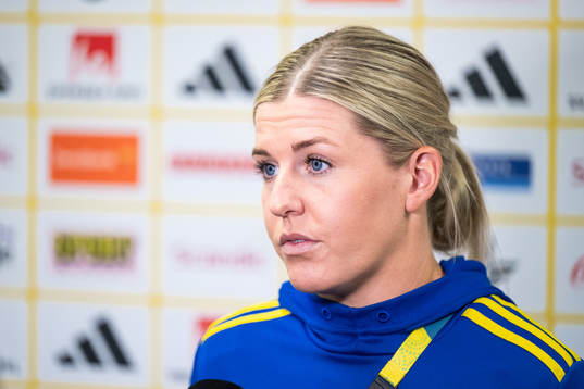 Olivia Schough of the Swedish women's national football