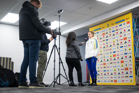 Nathalie Björn of the Swedish women's national football